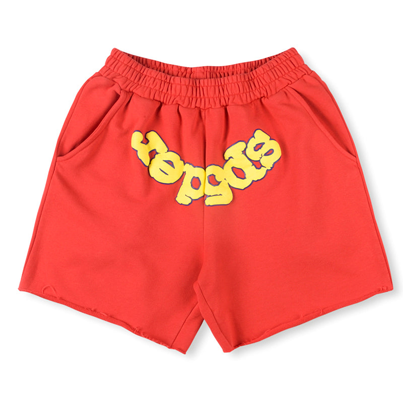Sp5der OG Logo Sweatshort Red